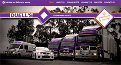 Desktop Screenshot of duells.com.au